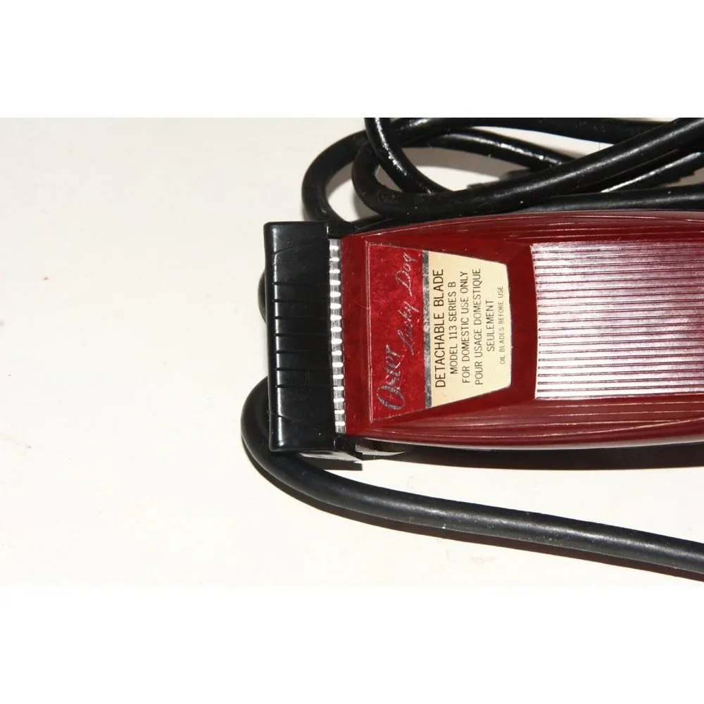 Oster Lucky Dog 113 Series B Clipper Trimmer Dog Grooming Vintage Working XTRAS